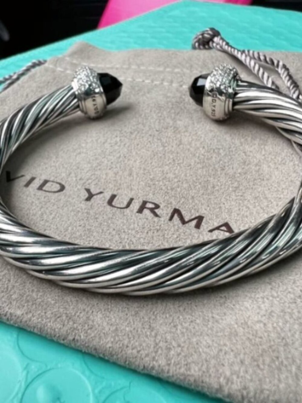 David Yurman Opening Bracelet 4mm - Picture 2 of 5